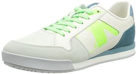 Calvin Klein Jeans Men Low Profile Trainers, Multicolor (Creamy White/Artic/Oyster Mushroom), 44 EU