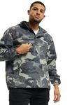 Brandit Summer Windbreaker,Rain Jacket,Jacket,Training Jacket, Size S TO 5XL - Grey Camo, XL