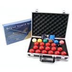 Aramith TOURNAMENT CHAMPION Snooker Ball Set & CARRY CASE