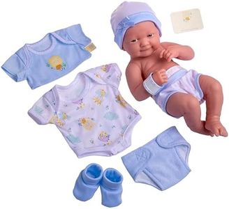 JC Toys La Newborn 14" Layette Blue Gift Set