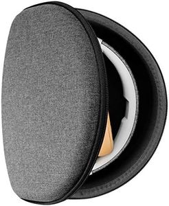 Geekria Shield Headphones Case Compatible with Skullcandy Riff 2, Riff, Crusher ANC, Crusher Evo, Hesh Evo, Hesh ANC Case, Replacement Hard Shell Travel Carrying Bag with Cable Storage (Dark Grey)