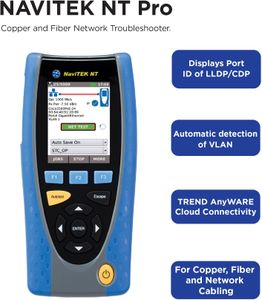 TREND Networks NaviTEK NT PLUS Network Tester – Ethernet Cable Diagnostic