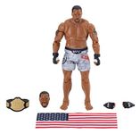 UFC Ultimate Series Limited Edition Daniel Cormier, 6 Inch Collector Action Figure - Includes Alternate Head and Gloved Hands, Fight Shorts, Belt and American Flag Accessory