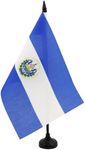 El Salvador Table Flag 5'' x 8'' - 