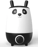 Everlasting Comfort Panda Baby Humidifier, 2.5L Top Fill Whisper Quiet Humidifier for Baby Nursery & Kids Bedroom, Easy Clean & Fill, 20 Hour Run Time