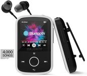 Bluetooth Music Player | Included Wired Earphones | 16GB Internal Memory, Expandable up to 128GB | HD Colour Screen, 34 Hours Battery Life | SD and USB-C | MAJORITY MP3 (MP3 Player)