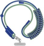 CASETiFY 8mm Rope Cross-Body Phone Strap - Blue/Green