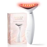 3 in 1 Neck and Face Massager Tool, Red Light Therapy for Face, Portable Facial Massager for Mother Day Gifts, Anniversary Gift for Couple, Valentines Day Gifts for Her, Birthday Gifts for Women