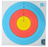 Jvd Archery Target Face 10-5 Ring, 80 cm (Official) Made In Netherlands (Pack of 3)