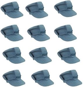 Funny Party Hats Train Engineer Hats - Train Conductor Costume - 12 Pack Train Party Favors - Dress Up