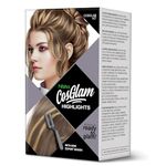 Nisha Cosglam Hair Highlights Kit, Hair Highlights Colour for Women and Men, Bleach and Ready to Glam, Easy to Use, DIY Kit