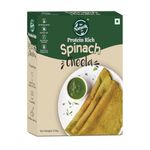 The Naturik Co Spinach Cheela Mix - 250 gm, Ready to Cook Millet Chilla/Dosa| Healthy & Instant Breakfast | High Fiber & Rich in Protein | Anytime Snack for Kids and Family