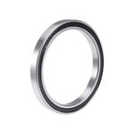 uxcell 6816-2RS Deep Groove Ball Bearing 80x100x10mm Double Sealed Chrome Steel 61816-2RS Bearings