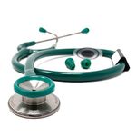 IS IndoSurgicals Silvery Ii-Ss Stethoscope(Green)