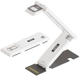 INSWAN INS-Flip 4 4K USB Portable Document Camera/Webcam/Visualiser—13MP Ultra HD, Foldable Design, Auto Focus, Mic, LED, Compatible with Mac OS, Windows, iPad, Chromebook for Distance Learning