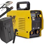 130A 230V Inverter Welder MMA ARC 20amp - 130amp Wolf 135 Digital Display Smooth DC Welding Machine with Holder, Clamp, Brush & Face Shield - 2 Years Warranty