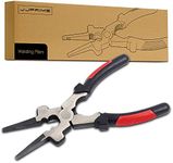 JJOnlineStore - Welding Plier | Crimper Plier | Hand Tools Home Improvement Crimping Tool with Insulated Handle Grip (Welding Plier)