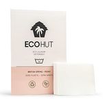 EcoHut Laundry Sheets - Non Bio Laundry Detergent Sheets - 32 to 64 Loads- Laundry Sheets Detergent - Eco Laundry Detergent UK - Travel Laundry Detergent - Laundry Strips