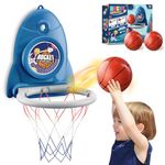 Aooess Toys for 3-8 Year Old Kids Boys: Mini Basketball Hoop Indoor Gifts for Boys Age 3 4 5 6 7 8 Birthday Presents Toy for Toddler Ages 3-8 Basketball Hoop for Bedroom Outdoor Sport Toys for Kids