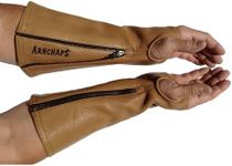 Arm Chaps Leather Protective Sleeve