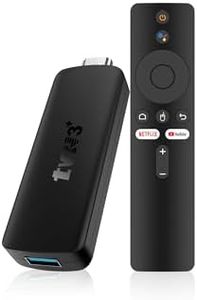 Android TV Stick 14.0,2026 TV Stick 2GB 16GB Storage RK3518 Quad-Core 64bit Cortex-A53 Chipset and Mali 450 MP2 GPU,Android 4K Stick Supports 2.4G/5G Dual-band WIFI Bluetooth5.4 HD2.0 USB3.0