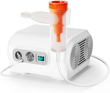 Portable Compressor Nebulizer - Personal Nebulizer Machine for Home Daily Use - Jet Nebulizers Cool Mist Steam Inhaler Nebulizer System with 1 Set Accessories