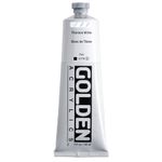 Golden 0001380-3 5oz. Heavy Body Acrylic Paint - Titanium White by Golden Artist Colors
