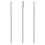 3pcs Superior Metal Latte Coffee Stirring Spoons Sticks with 22CM Long Handle, 304 Stainless Steel Silver Espresso Mixing Sticks for Cocktail Drinks Milk Tea, Cute Teaspoons for Home Office Bar Cafe