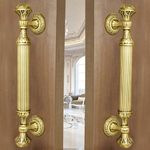 VOLO Antiq Door Handle for Main Door and Pull-Push Handle for Wooden and Glass Door/House/Hotel/Office Door Hardware (Model No 1134) (300MM (12"), 2)