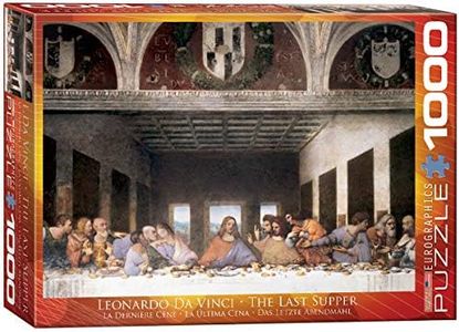 EuroGraphics The Last Supper by Leonard Da Vinci Puzzle (1000-Piece)