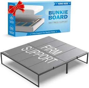 Sellmazon Bunkie Board King Size (76x80''), Heavy Duty Bed Boards for Frame, Sleeper Sofa Support Board to Stop Sagging Mattress, Breathable, Noise Minimizing, Moisture Resistant