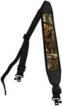 EastDeals Two Point Rifle Gun Sling with Swivels,Durable Shoulder Padded Strap,Length Adjuster