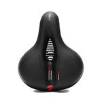 CLASH Bicycle Seat, Big Butt Saddle Bicycle Saddle, Mountain Bike Seat for Woman and Men