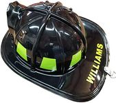 Personalized Firefighter Helmet Black