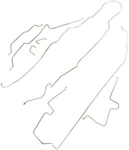 Full Brake Line Set, Non ABS, for 97-06 Wrangler