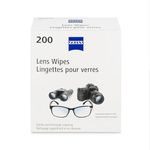 ZEISS Pre-Moistened Lens Cleaning Wipes, 200 Count