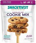 Snacktivist Chocolate Chip Cookie Baking Mix - Gluten-Free, Vegan, Egg-Free, Dairy-Free, Non-GMO 12 OZ