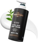 THERAPISPA Extra Rich Body Cream - Deep Hydration and Repair with Ceramides, Hyaluronic Acid, Niacinamide (B3), Panthenol (B5), and Shea Butter for Dry Skin (White Tea, 17.0 fl oz, Pack of 1)