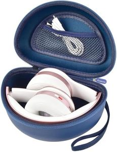 Headphone Case Compatible with Beats Solo 4/ for Beats Studio Pro/Studio 3/ for Beats Solo 3 - Wireless Bluetooth Noise Cancelling Headphones/for Beats Solo/ Solo2 On-Ear Bluetooth Headphones - Blue