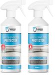 Carpet and Upholstery Protector Spray – 500ml Repels Stains Water and Dirt Fabric Protector for Furniture, Carpet, Sofa, Shoes and Clothing (Pack of 2)