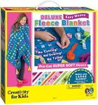 West Design West DesignCFK1300 Creativity for Kids Junior Selection Deluxe Easy Weave Fleece Blanket Large Kit, Multi-Color