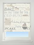 Bake Off Neutral, Daylight Light Filtering Roller blind, (120 cm Wide)