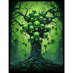 MTG (Golgari Green/Black Tree of The Dead) - 100ct Matte TCG Art Card Sleeves by Ai Armor