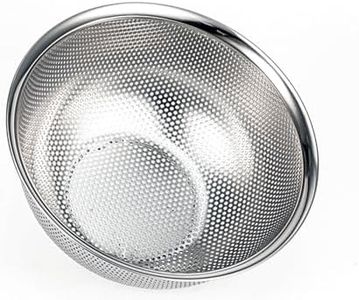 Berry Colander Baskets, Mini Strainer with Bowl, Stainless Steel Can Colander Small Container for Berries, Strawberry, Grape, Cherry, Dishwasher Safe 2 Pack