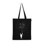 Ecoright Aesthetic Canvas Tote Bag for Women, Reusable Cotton Tote Bag for School, Grocery, Shopping, Beach & Gifts for Women