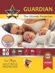 Jupiter CT 78B F - Cotton Terry - Hypo Allergenic - Water Proof Mattress Protector - Guardian 72 x 78 x 12 - Fawn - Elastic Fitted - King Size