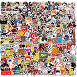 300 Pcs Street Fashion Cool Stickers, Trendy Skateboard Stickers for Adults Teens, Tide Brand Graffiti Sticker Packs, Popular Classic Japanese Style Stickers Decals for Laptop, Computer, Journaling