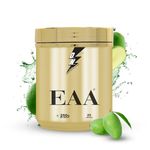 DIVINE NUTRITION EAA Green Mango Gold Series Powder Amino Acids Supplement Powder 10g per serving Pre-Workout Powder for Strength 25 Serving by Sahil Khan (250g)