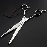 Left-Handed Professional Hairdressing Scissors, Barber Cutting Shears Thinning Scissors Hair Scissors Set,7.0inches