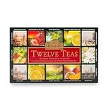 Ahmad Tea Variety Gift Box, 60 Foil Enveloped Teabags, Twelve Teas, 1 Count